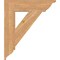 Ekena Millwork Traditional Traditional Smooth Bracket, Western Red Cedar, 5 1/2"W x 26"D x 30"H BKT06X26X30TRA01SWR - alternate 3